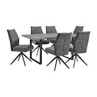 Contemporary 7-Piece Dining Set