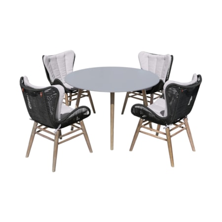 5-Piece Outdoor Dining Set