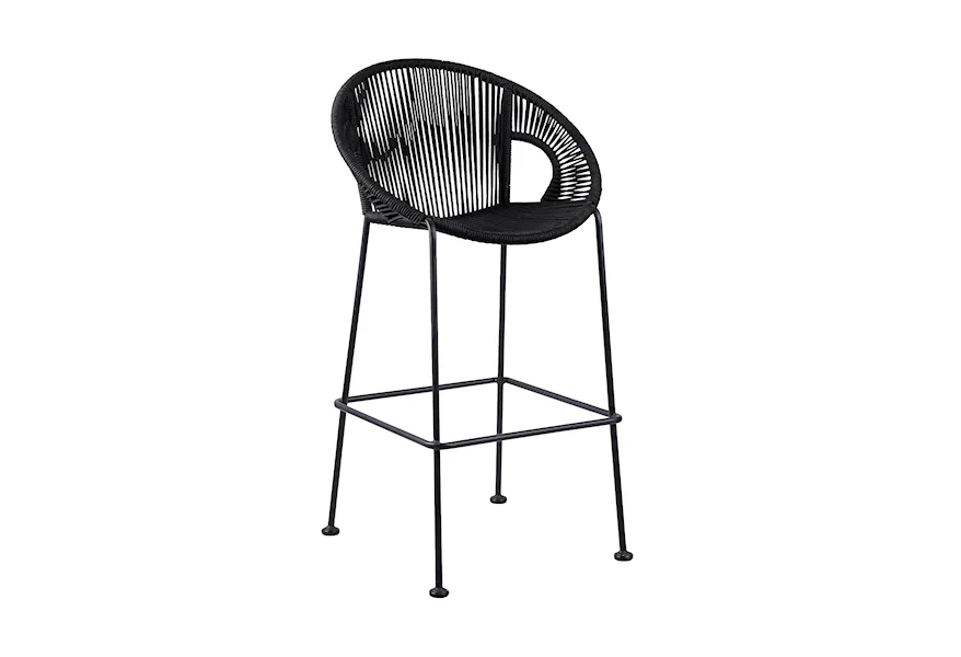 Acapulco Outdoor Barstool by Armen Living at Michael Alan Furniture & Design