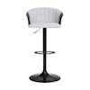 Armen Living Lydia Adjustable Stool