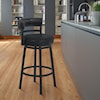 Armen Living Titana Swivel Bar Stool