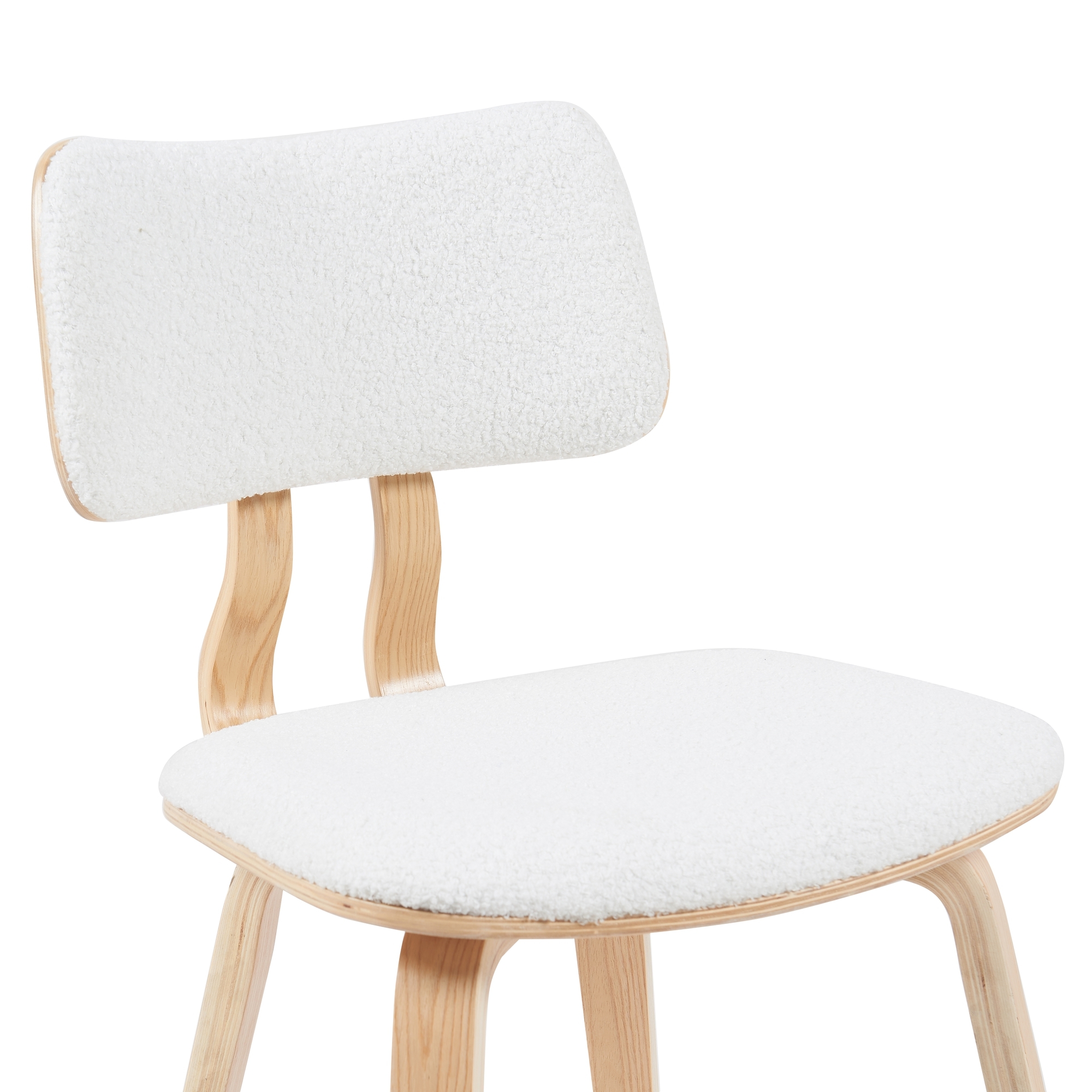 Armen Living Jaguar Upholstered Dining Side Chair
