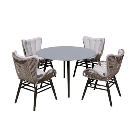 5-Piece Outdoor Dining Set