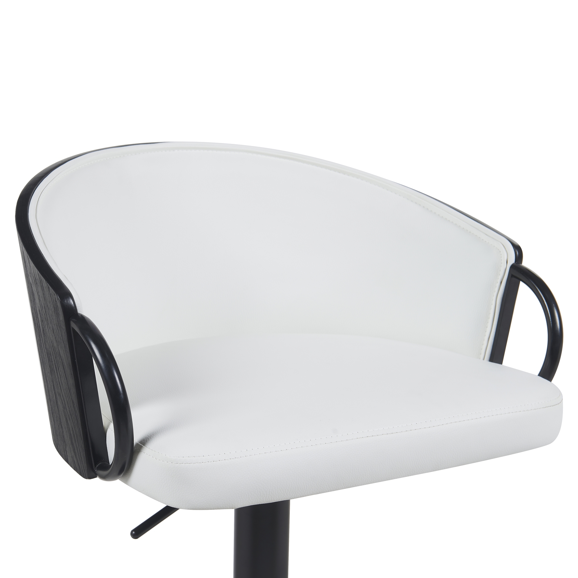 Upholstered Adjustable Bar Stool