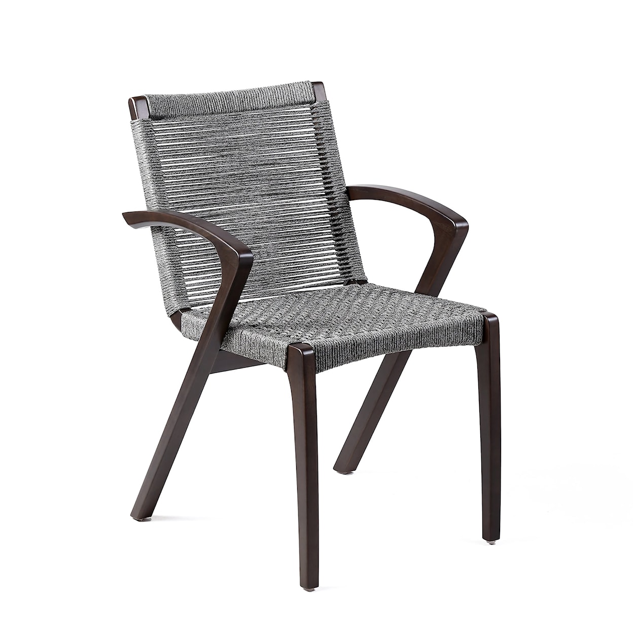 Armen Living Nabila Set of 2 Outdoor Arm Chairs