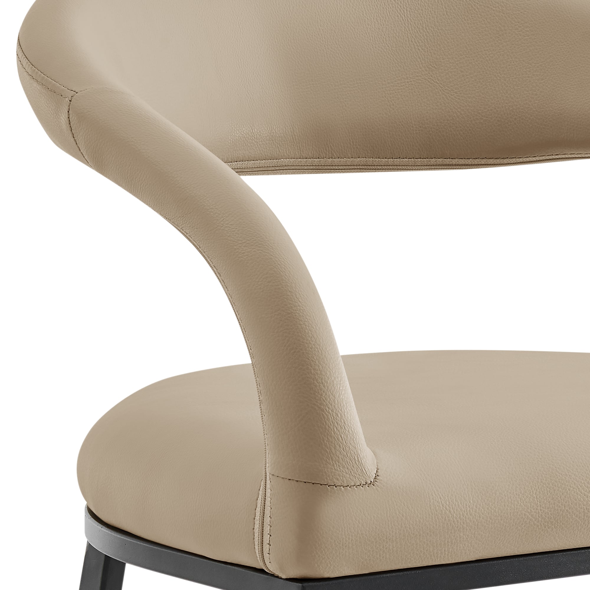 Armen Living Ramona Fixed Counter-Height Stool