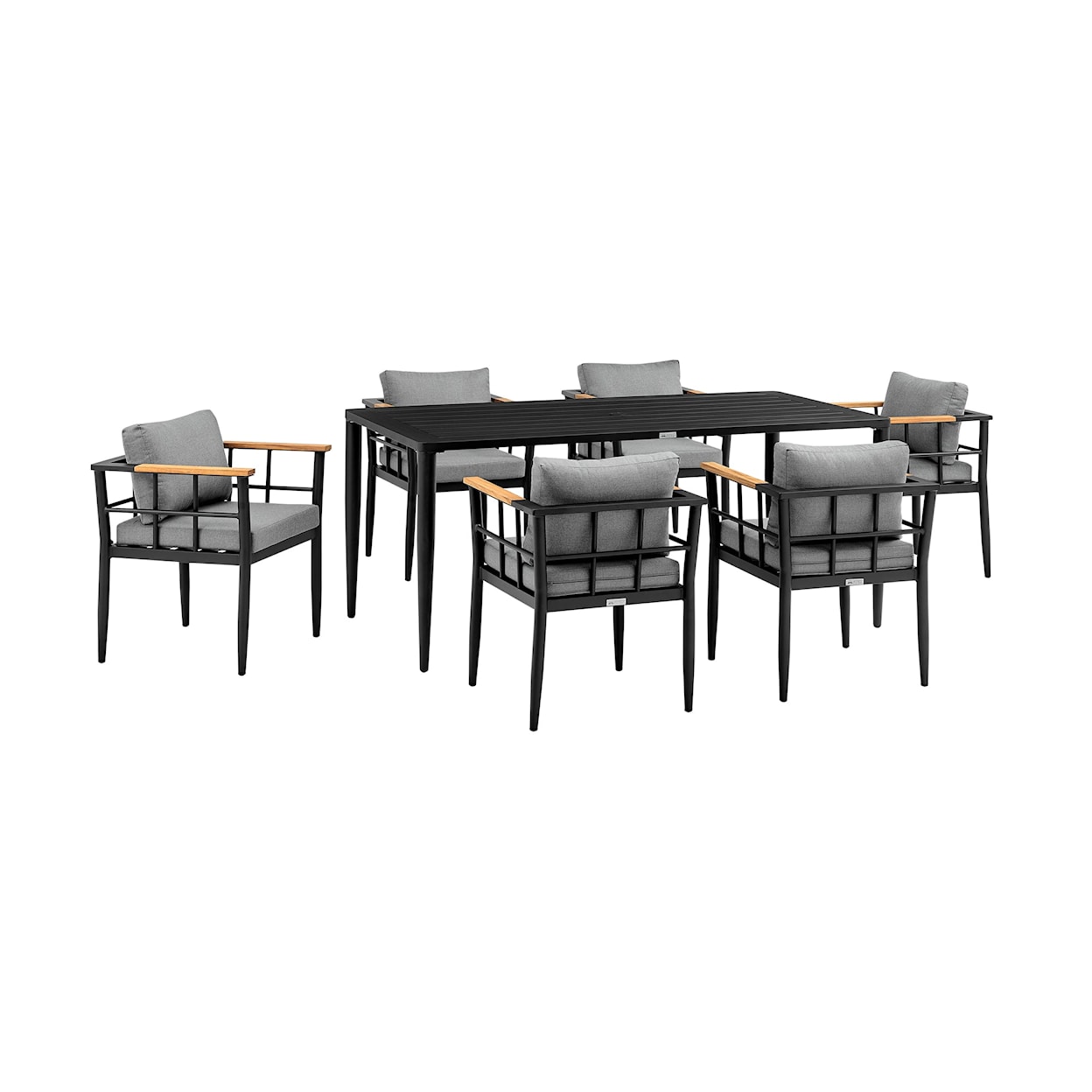 Armen Living Beowulf Outdoor Dining Set