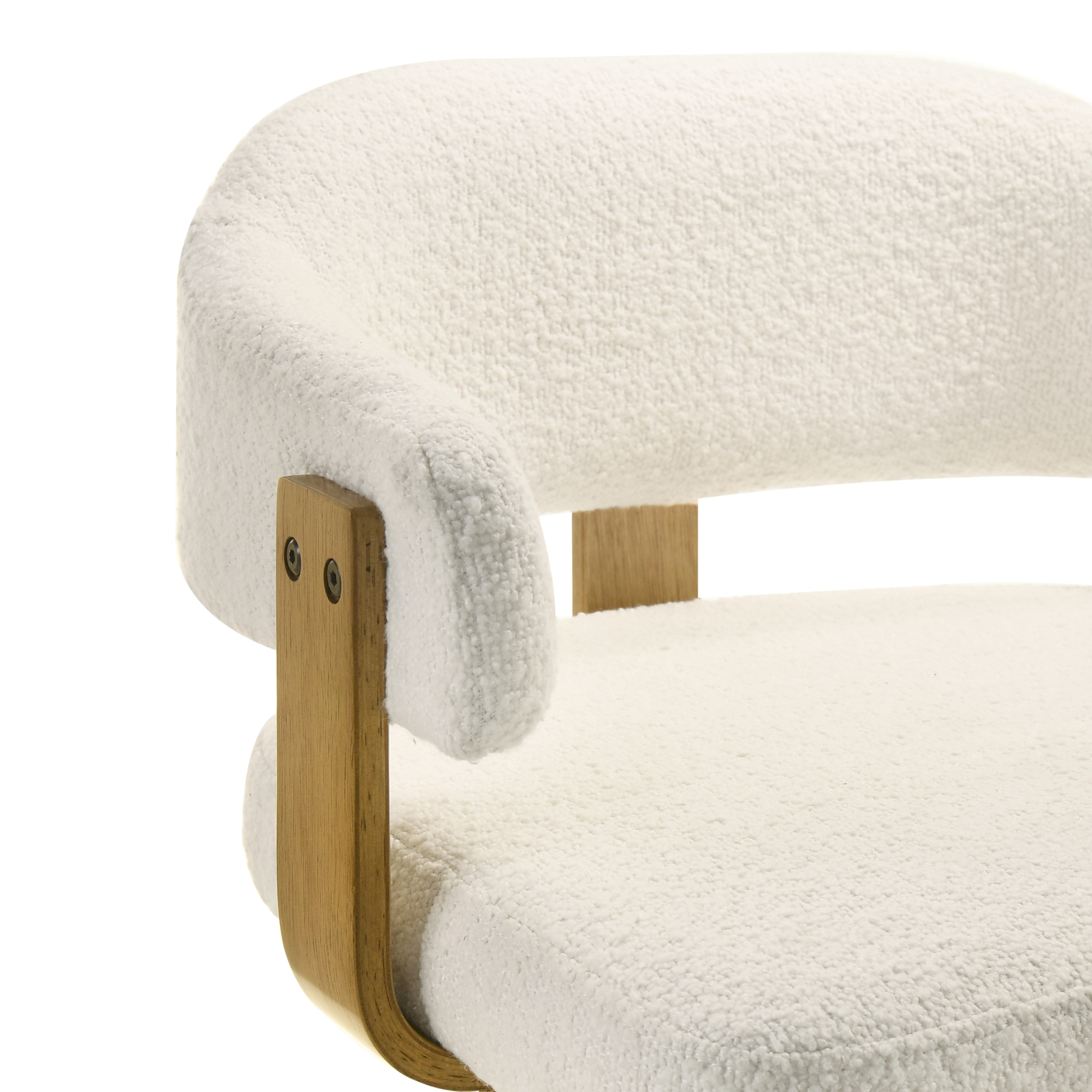 Armen Living Callah Upholstered Low-Back Barstool