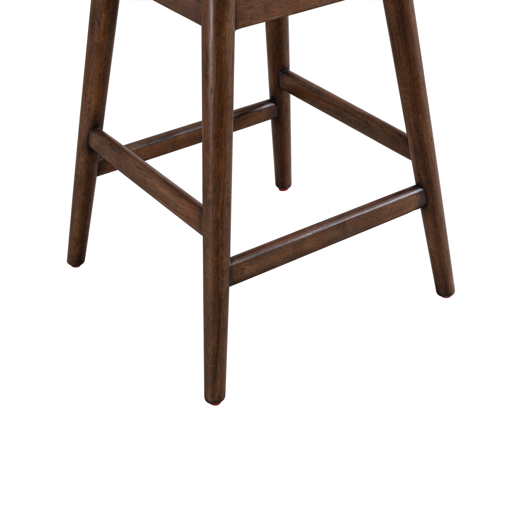 Armen Living Jaxon Upholstered Swivel Counter Chair