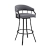 Armen Living Palmdale Swivel Bar Stool