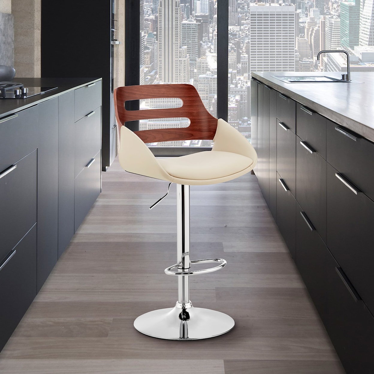 Armen Living Karter Bar Stool