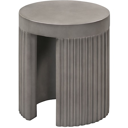 Indoor/Outdoor Stool End Table