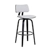 Armen Living Pico Counter-Height Swivel Stool