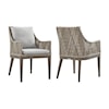 Armen Living Grenada Set of 2 Outdoor Dining Chairs