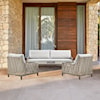 Armen Living Silvana Outdoor Conversation Set