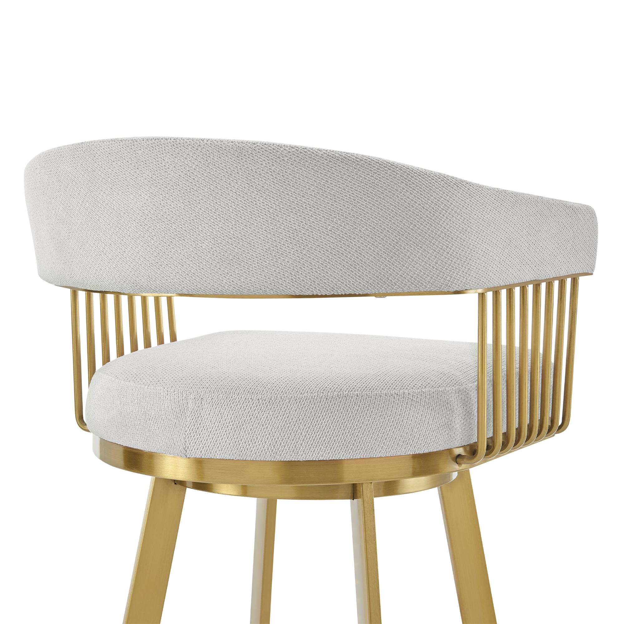 Armen Living Chelsea Counter Height Swivel Barstool