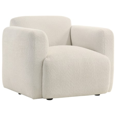 Low-Profile Upholstered Accent Chair