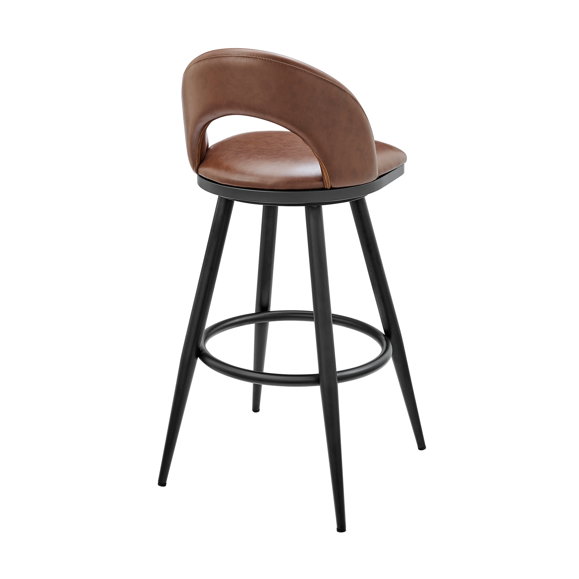 Armen Living Charlotte Swivel Counter Stool