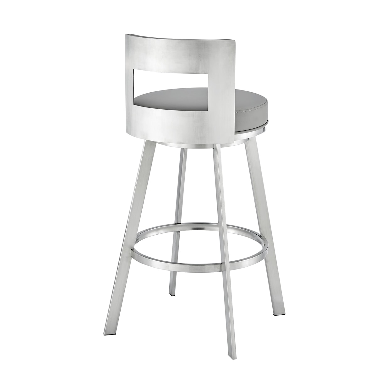 Armen Living Lynof Swivel Counter-Height Stool