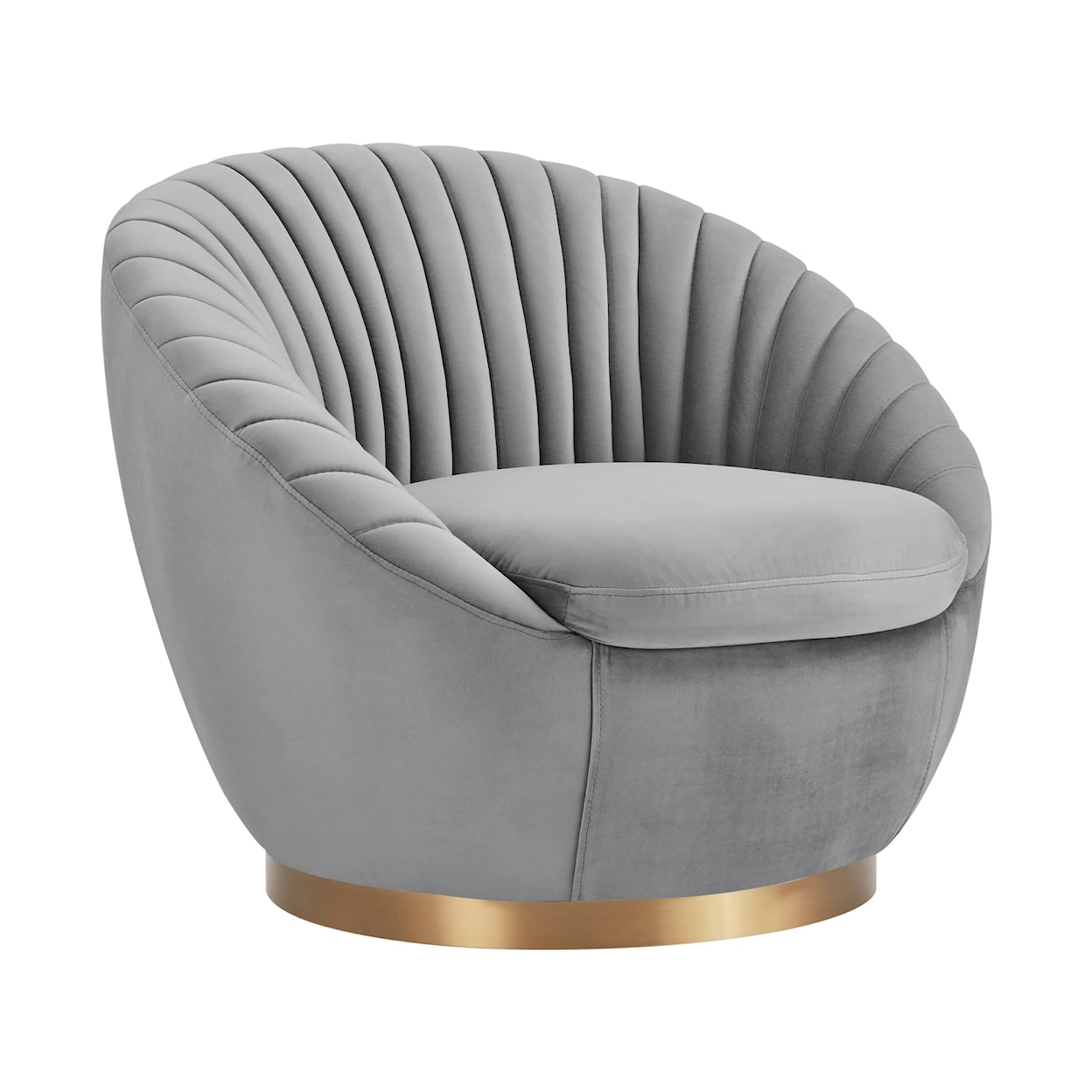 Armen Living Mitzy Swivel Chair