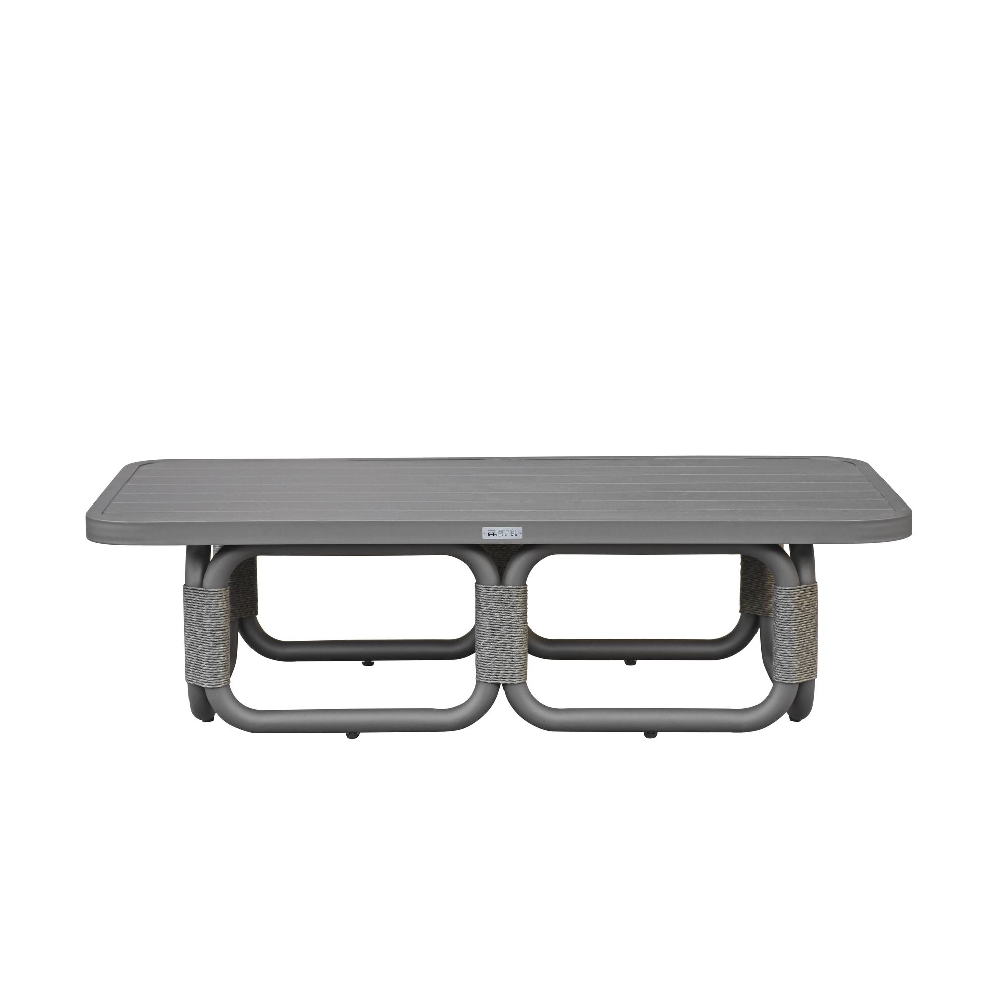 Outdoor 50" Rect. Aluminum Coffee Table