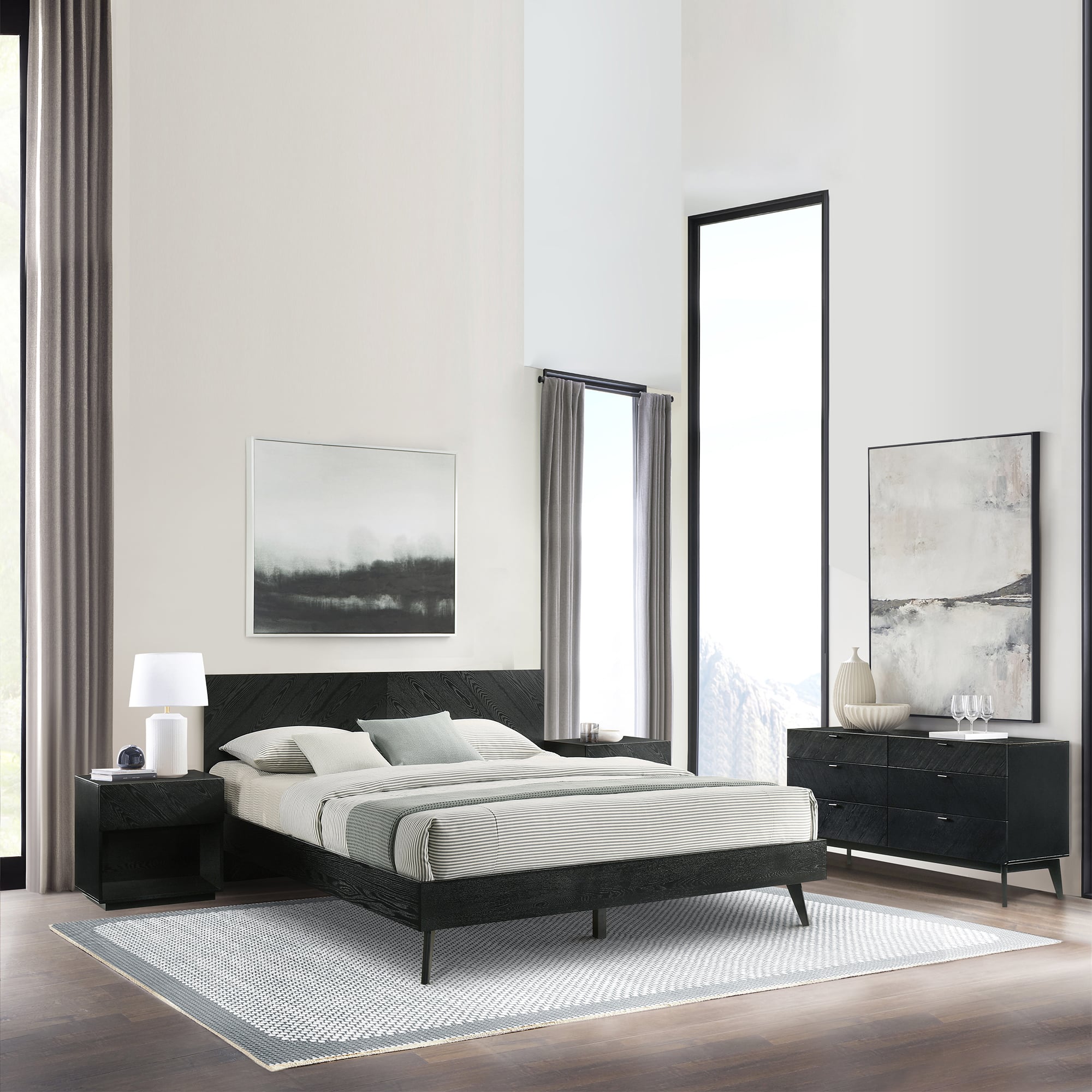 Armen Living Petra Nightstand