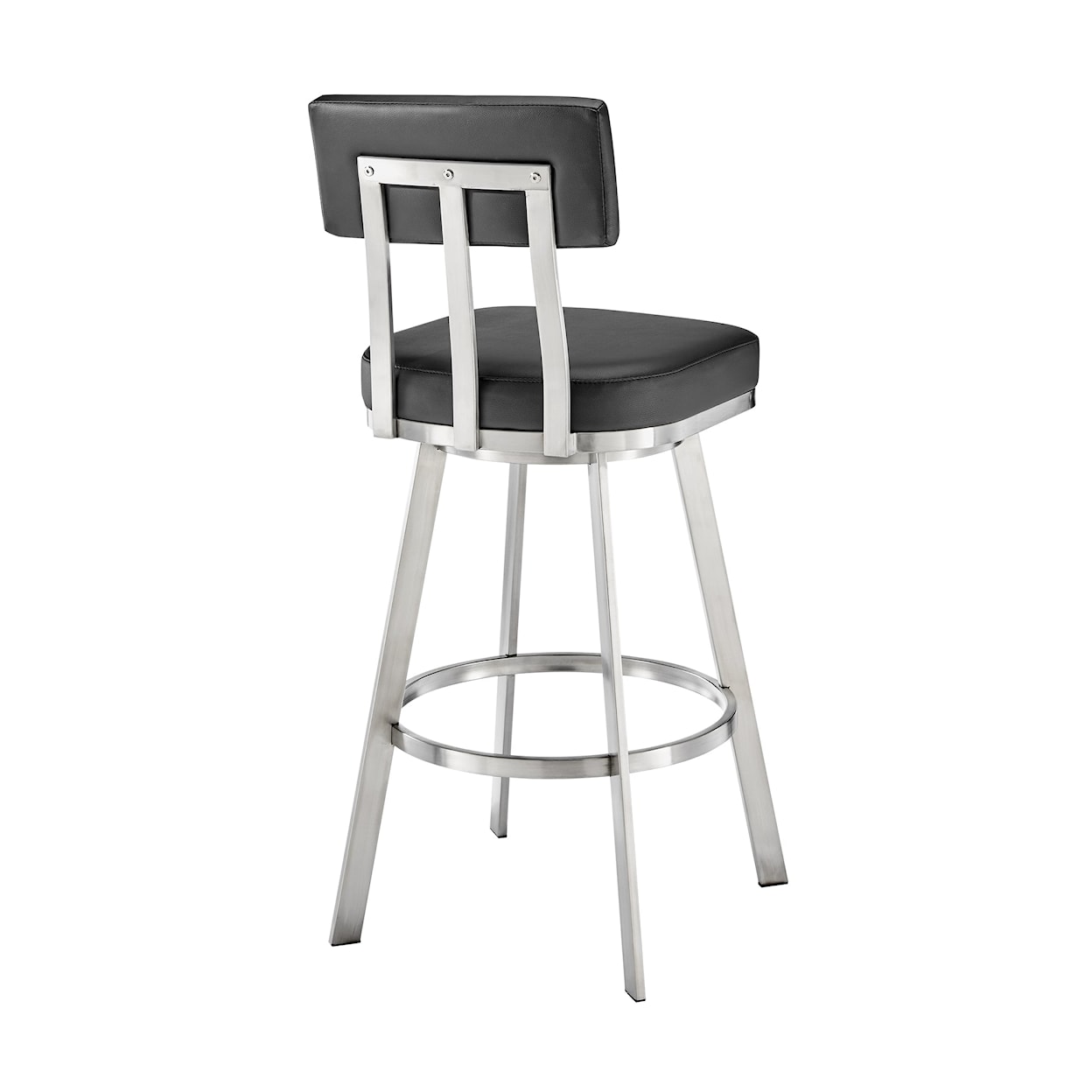 Armen Living Benjamin Black Barstool