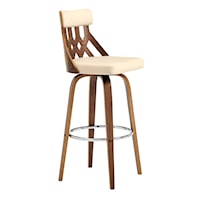 Contemporary 26" Swivel Counter Height Stool