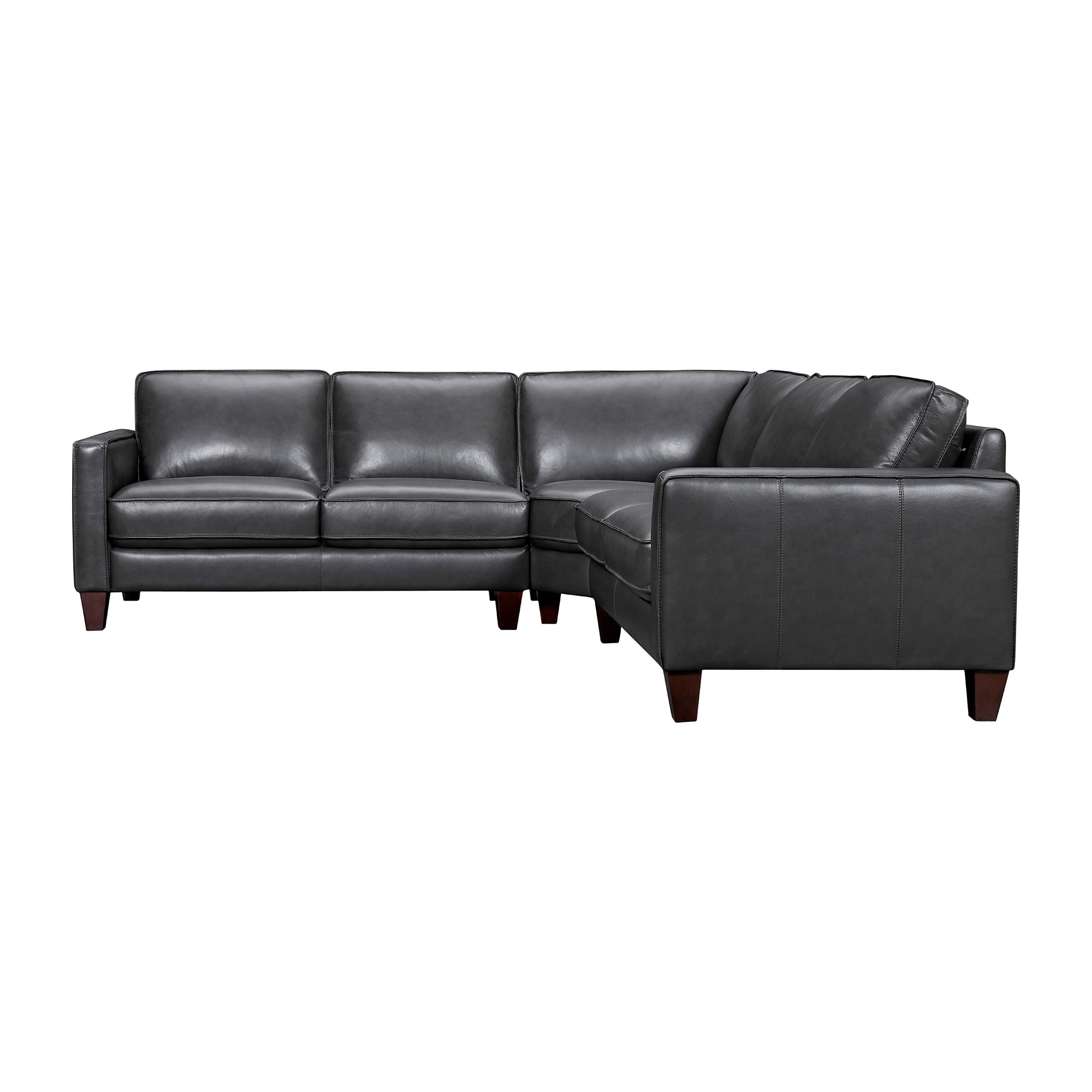 3-Piece Leather Sectional