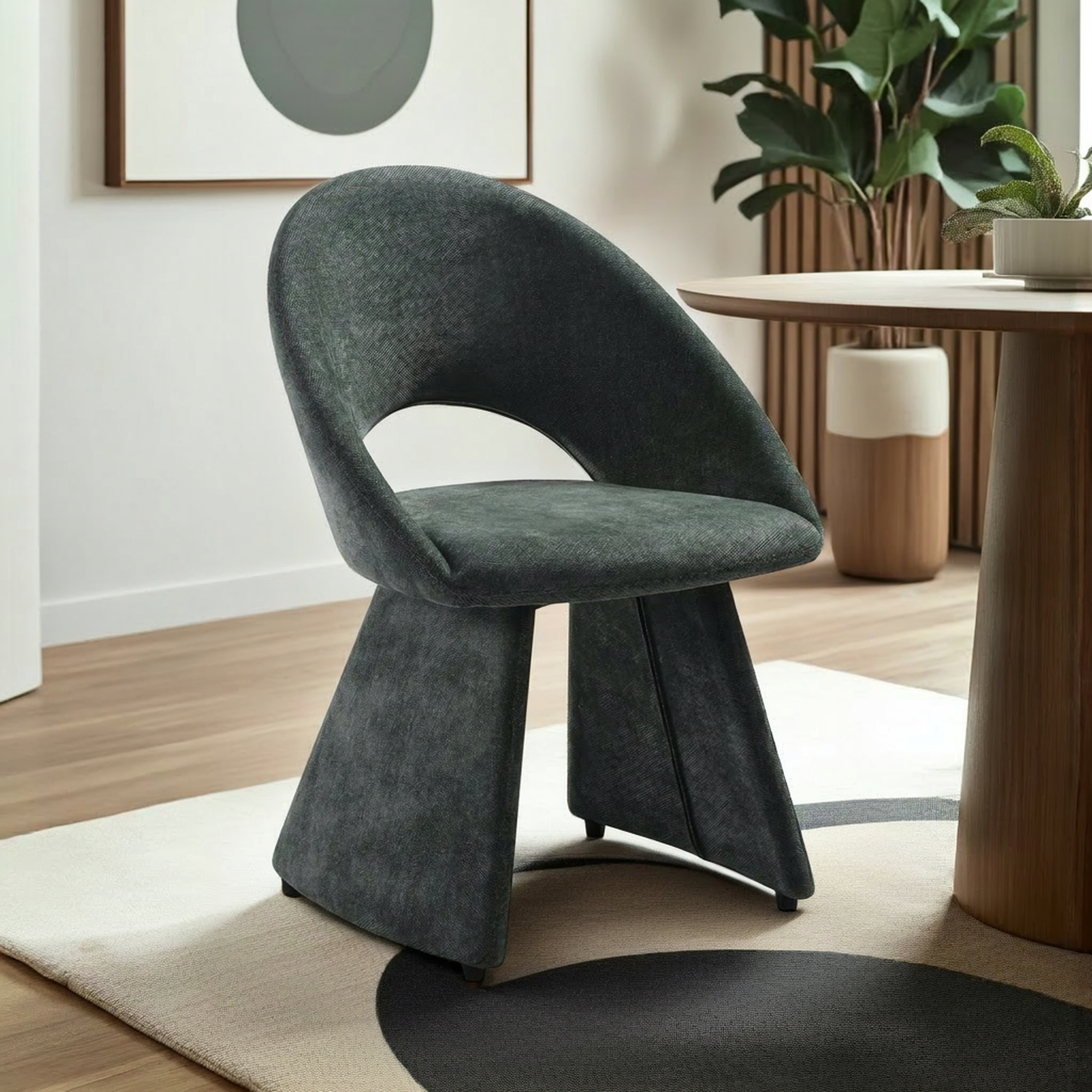 Fully-Upholstered Dining Chair