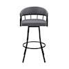 Armen Living Palmdale Swivel Bar Stool