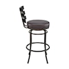 Armen Living Natya Swivel Bar Stool