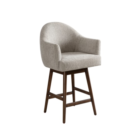 Upholstered Swivel Counter Chair