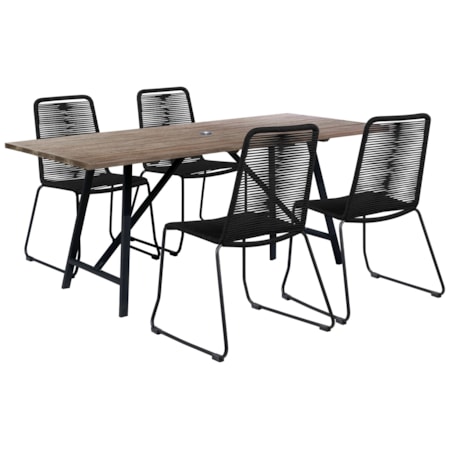 5-Piece Outdoor Dining Set