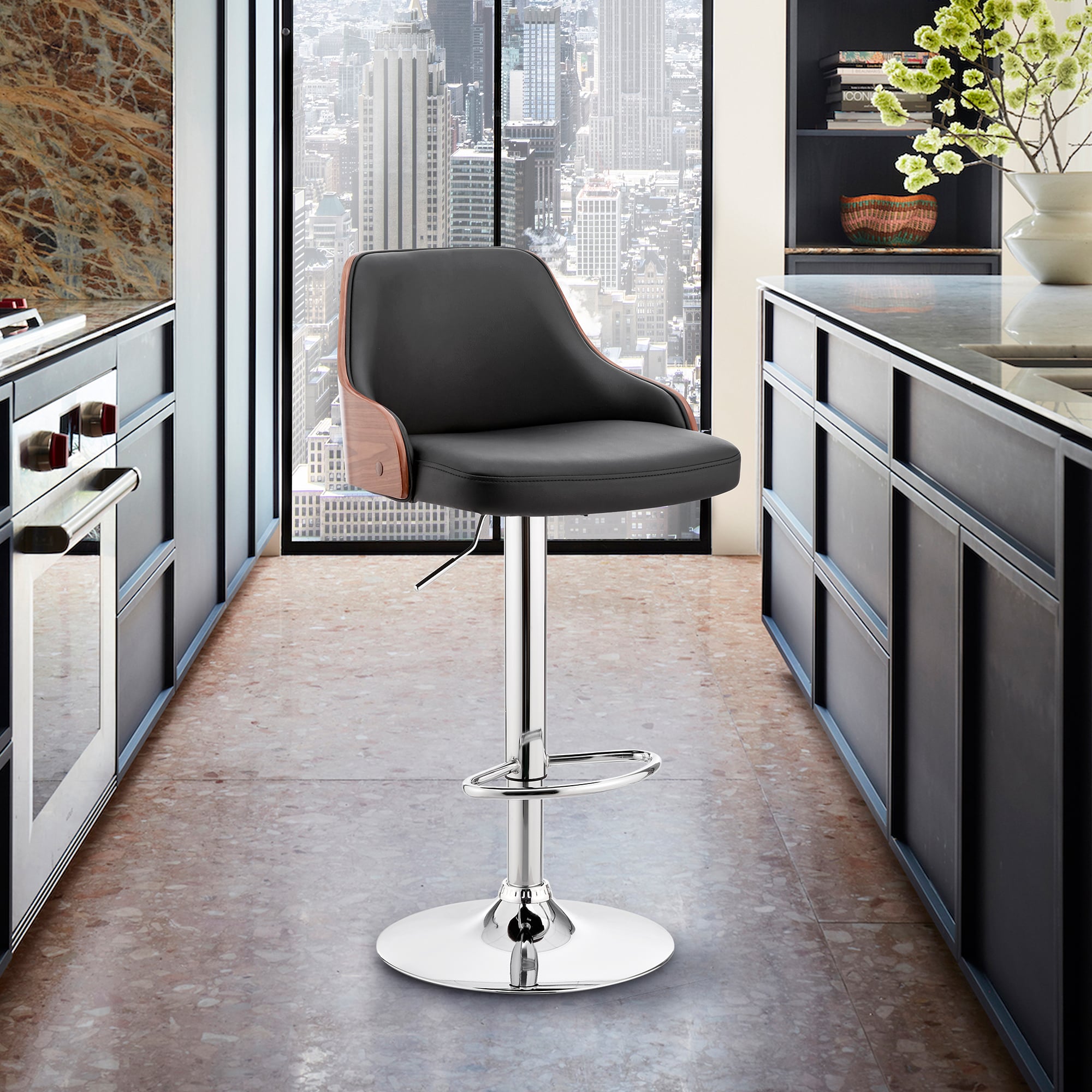 Armen Living Asher Bar Stool
