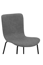Armen Living Gillian Set of 2 Contemporary Upholstered Side Chairs