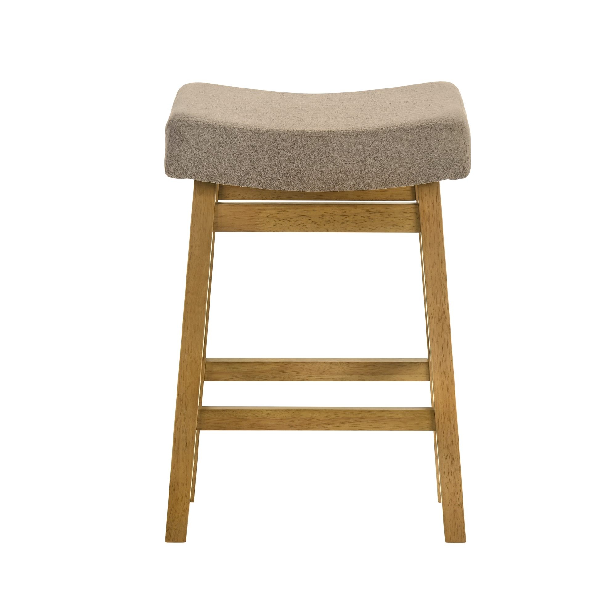 Armen Living Lenon Upholstered Backless Counter Stool