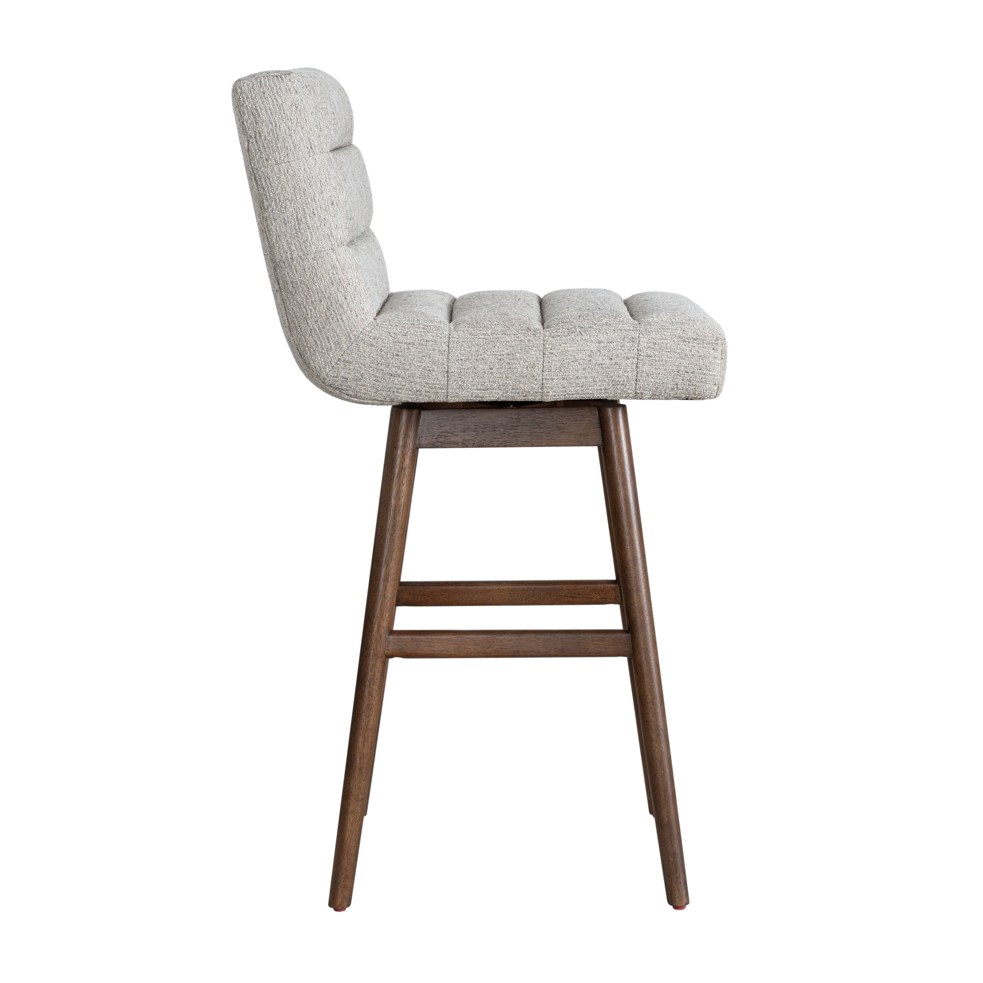 Upholstered Swivel Barstool