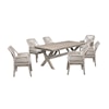 Armen Living Costa Outdoor Dining Set