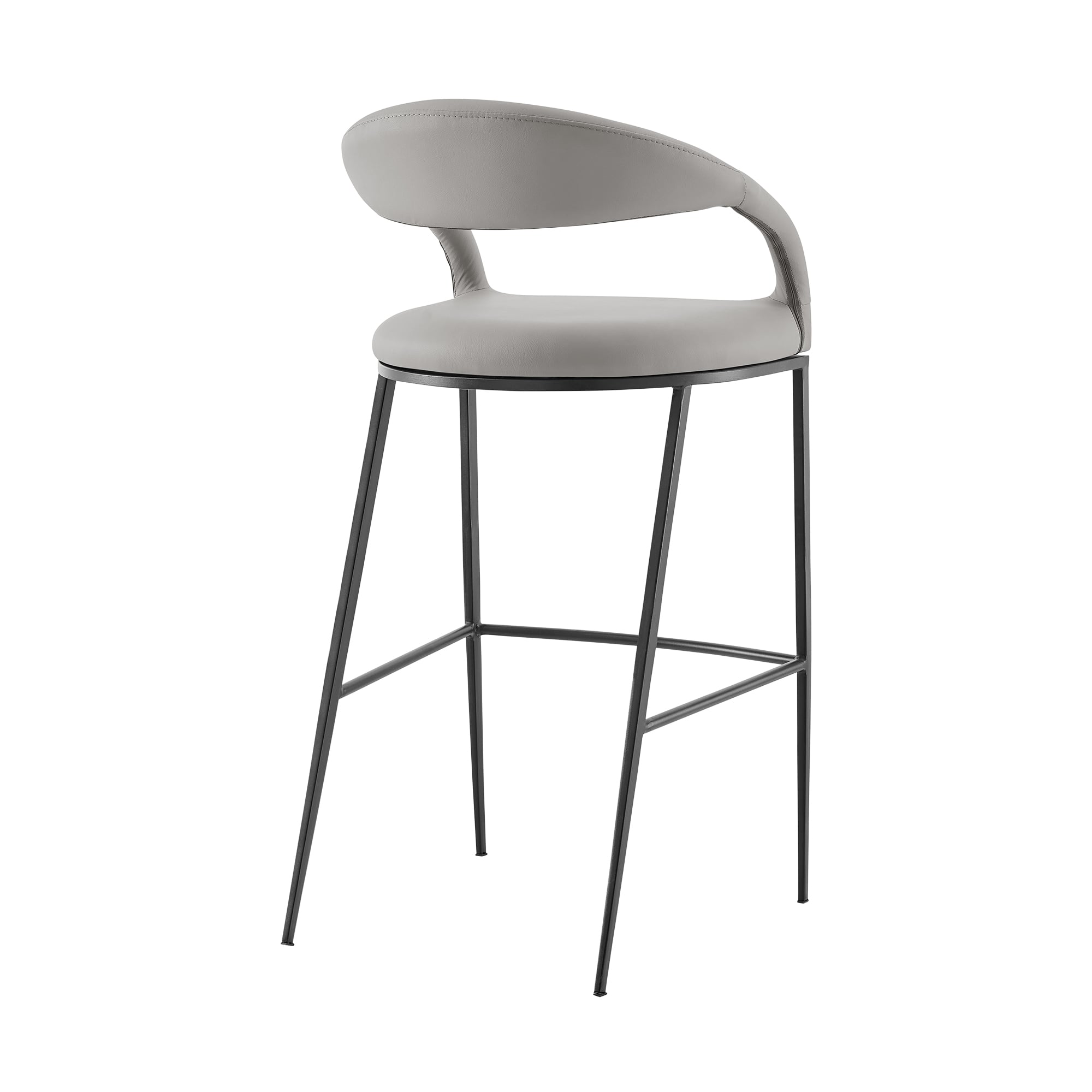 Armen Living Ramona Fixed Counter-Height Stool