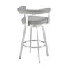 Armen Living Magnolia Swivel Counter-Height Stool