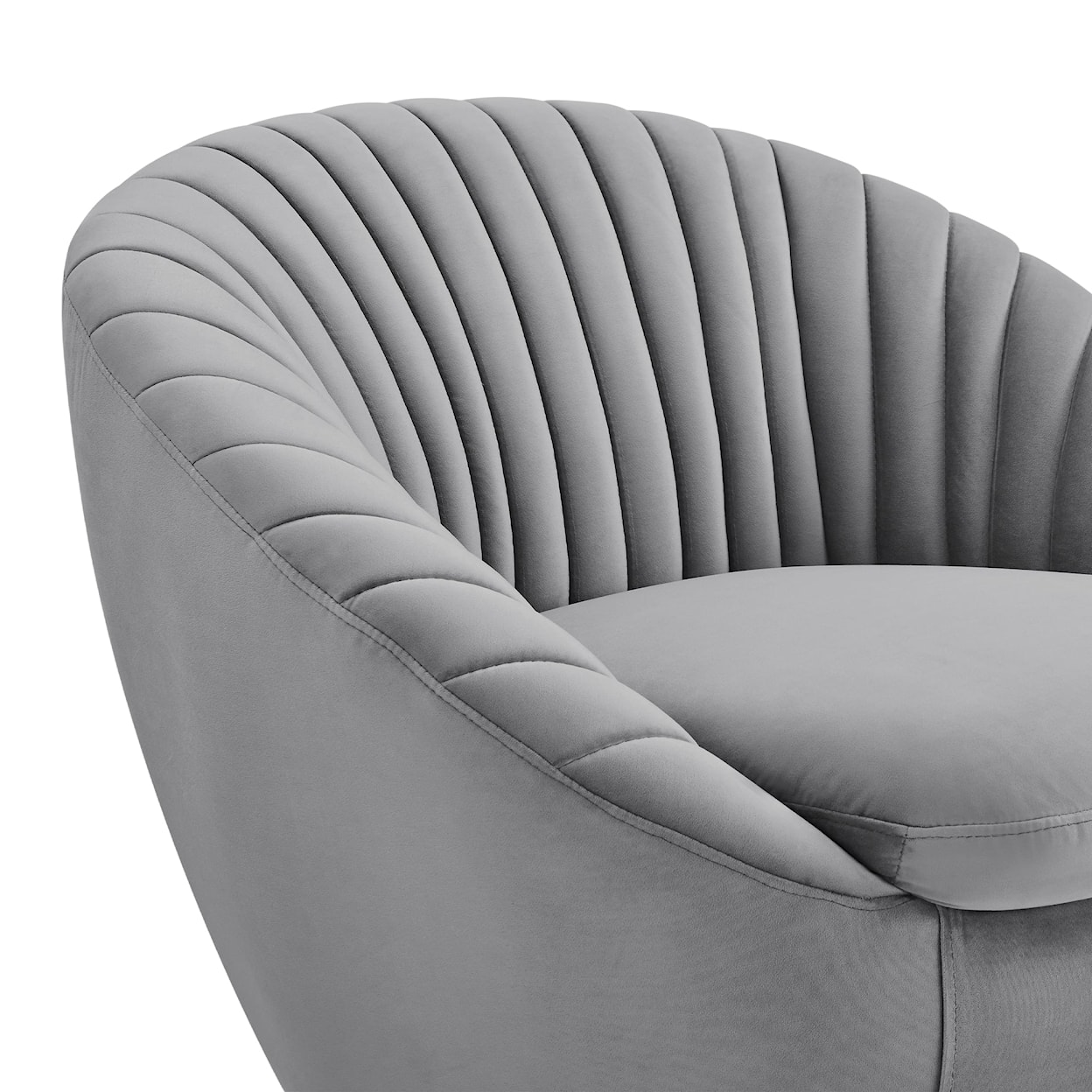 Armen Living Mitzy Swivel Chair