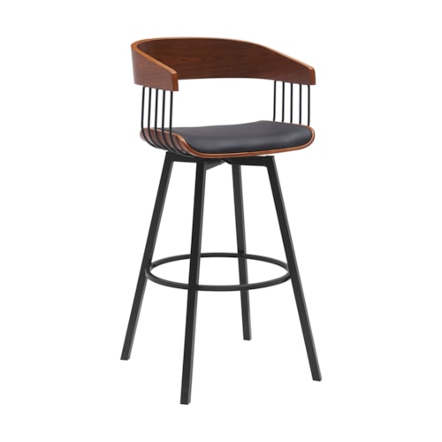 Contemporary Swivel Bar Stool