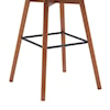 Armen Living Sicily Swivel Bar Stool