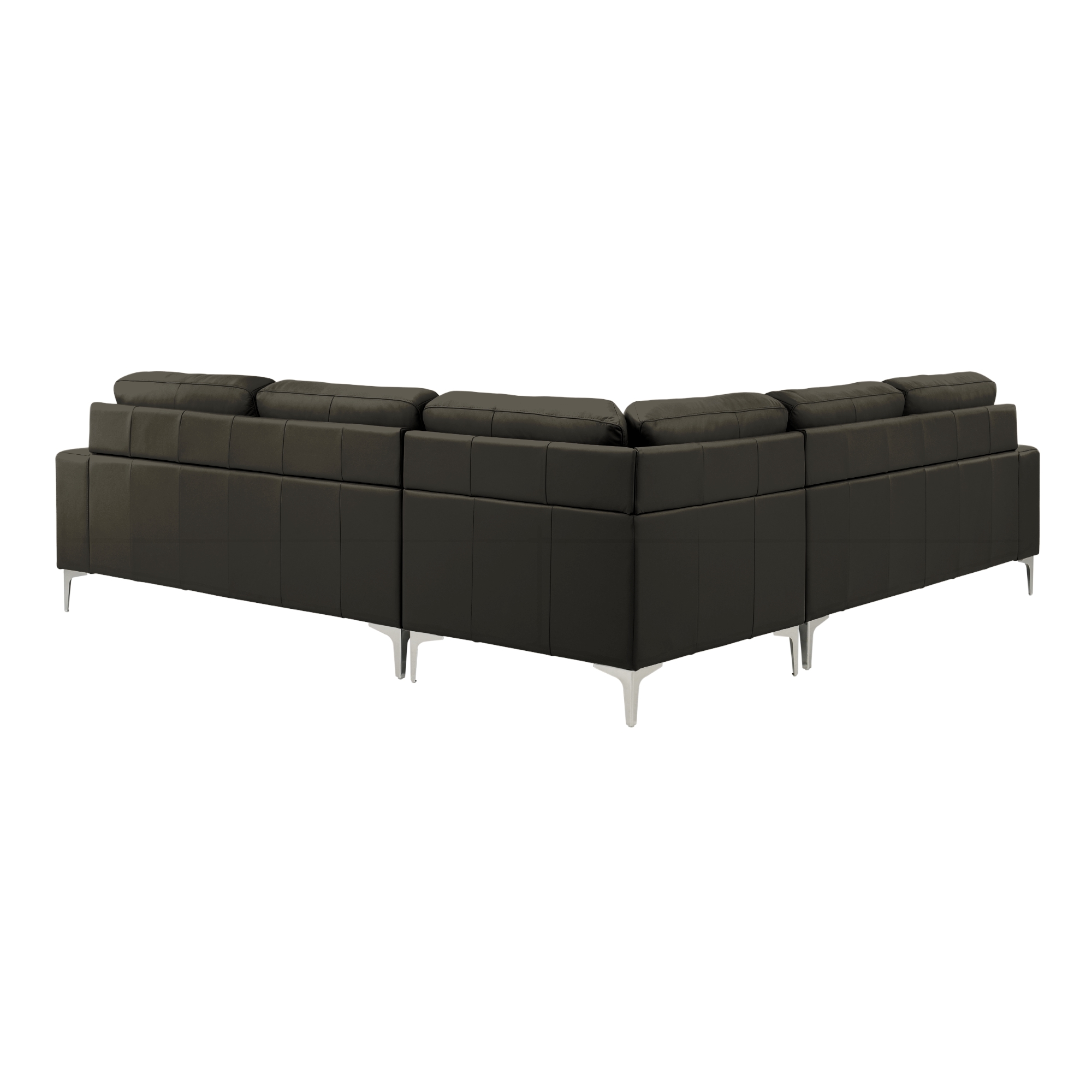3-pc. Genuine Leather Sectional Sofa