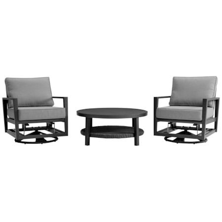 Outdoor 3PC Conversation Set