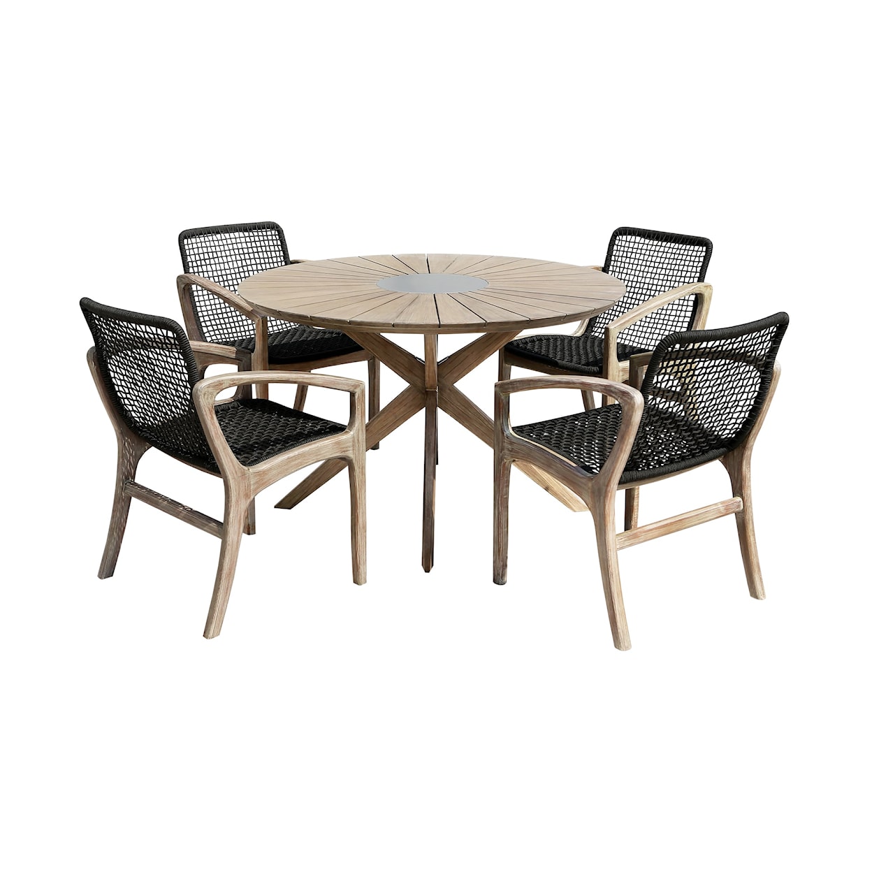 Armen Living Sachi / Brighton Outdoor Dining Set