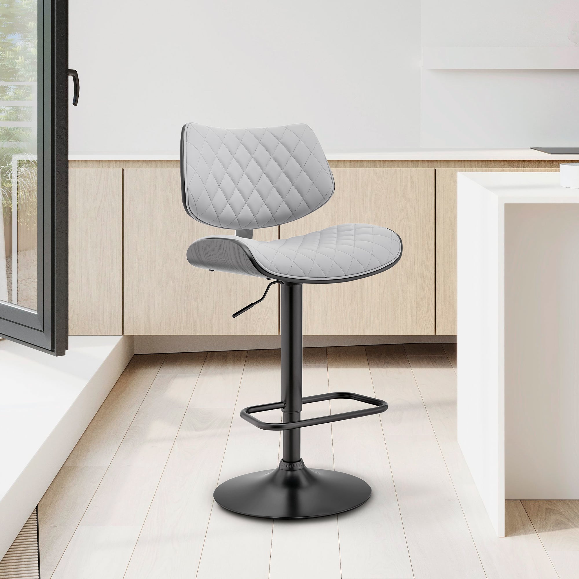 Armen Living Leland Bar Stool