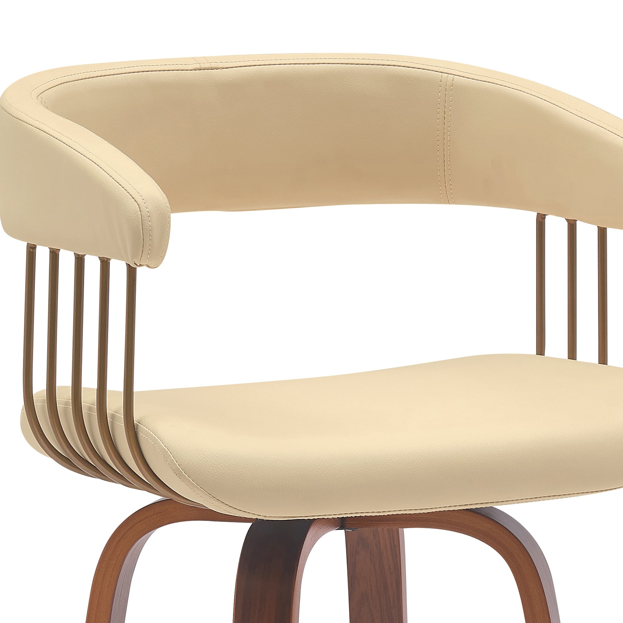 Armen Living Topanga Swivel Bar Stool