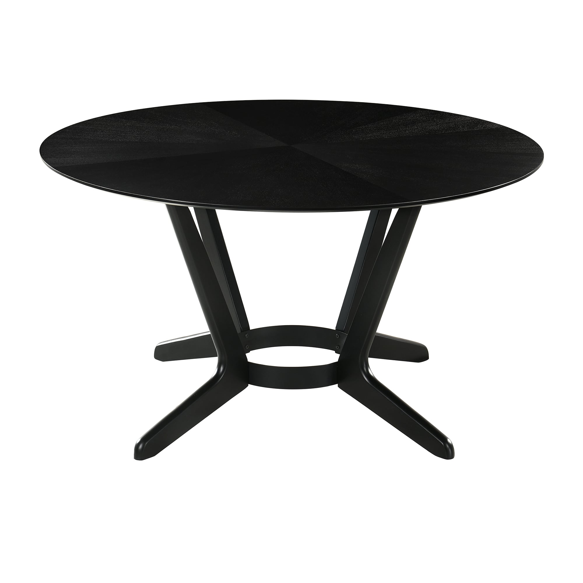 7-pc. Round Wood Dining Set